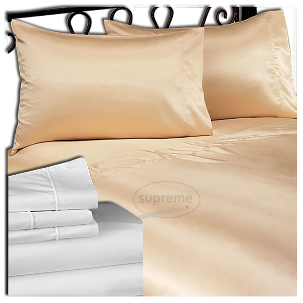 600 tc plain bed sheets